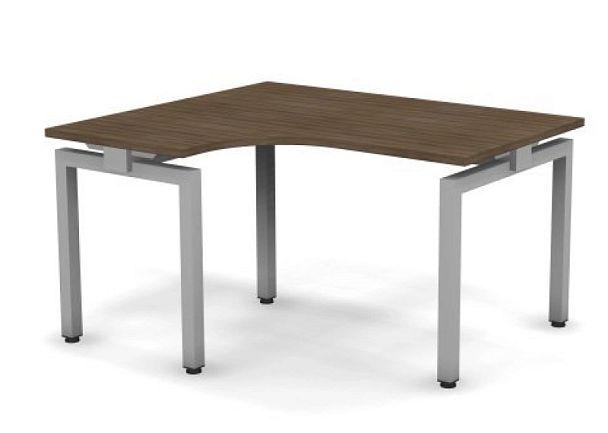 EUROPE/ЕВРОПА RE018-158х100 Стол угловой ЛЕВЫЙ 1580x1000x750 Орех Вармия - Вид 1