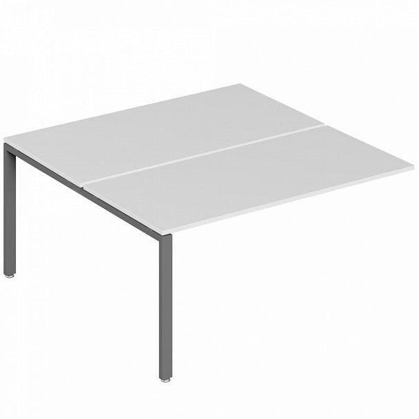 Удлинитель бенч-системы Trend Metal 160x123x75 белый - Вид 1