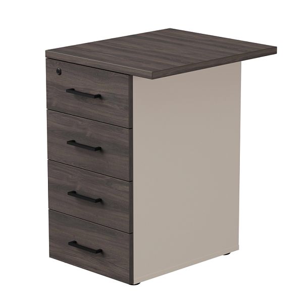 Тумба приставная Everprof EVO с топом 510х600x755 Кашемир/Дуб Пасадена - Вид 1