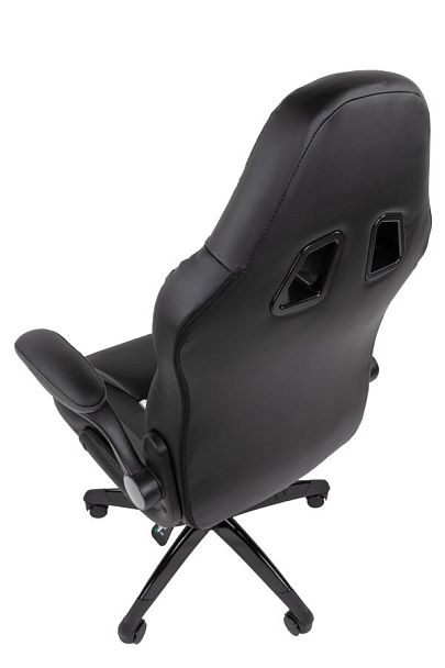 Кресло Chairman game 15 Россия экокожа черный/серый/белый - Вид 10