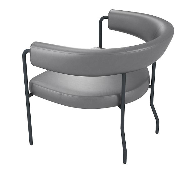 Кресло Sheffilton SHT-AMS120 серый/антрацит - Вид 5