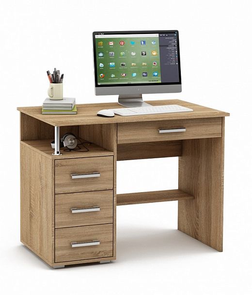 Стол письменный Амбер-4Я - Вид 1