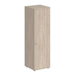 Гардероб Sigma 600х600х1955, з.ст ЛДСП 16 мм,  правый / корпус: дуб светлый; фасад: дуб светлый - Фото предпросмотра