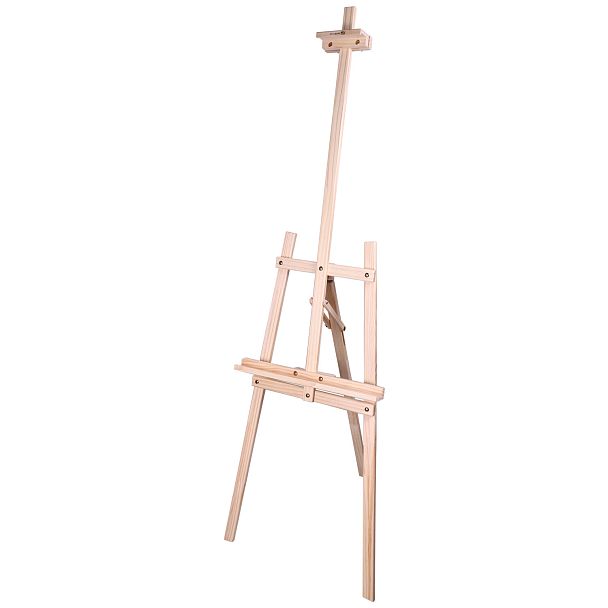Мольберт напольный из сосны Лира, 170х55х70 см, высота холста до 107 см, BRAUBERG ART CLASSIC, 192260 - Вид 3