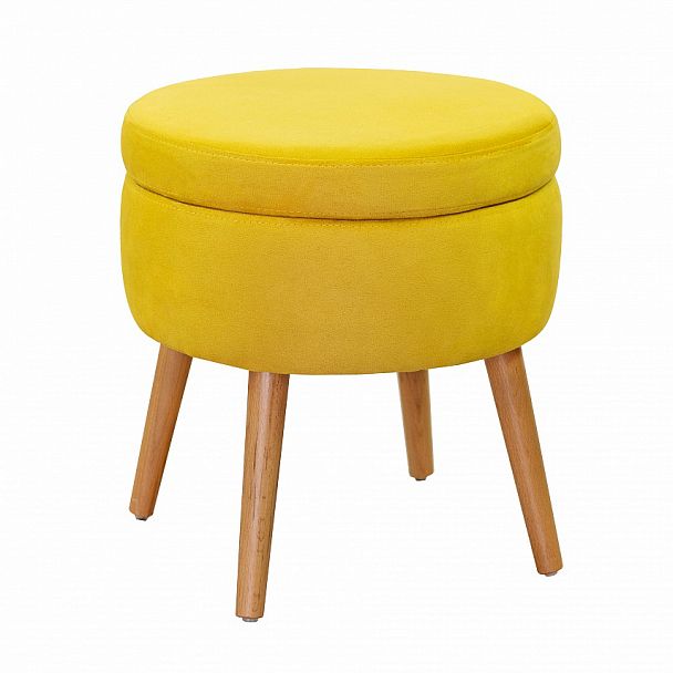Пуф Ottis, желтый - Вид 2