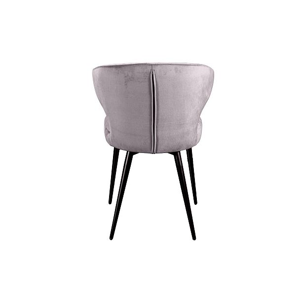 Стул Richard, бархат светло-серый 26 - Вид 6