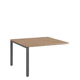 Удлинитель стола для переговоров Tess 120x123,6x75 дуб крафт золотой - Фото предпросмотра