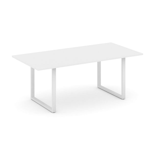 Style Project Direct Direct Стол переговорный SN-6O.SPRG-198.3 Белый/Металл Белый 1980*980*750 - Вид 1