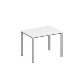 Стол письменный на металлокаркасе КФ Комфорт КФ К.С1 1130 БП белый премиум / серый - Фото предпросмотра