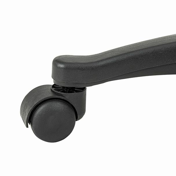 Кресло стул BRABIX "Eames MG-310 PL", пластик черный, экокожа черная, 532927 - Вид 7