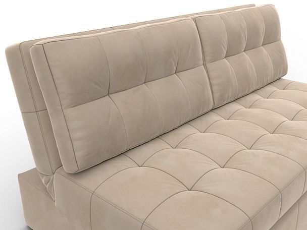 Диван прямой Лига-107 (160) Велюр бежевый - Вид 4