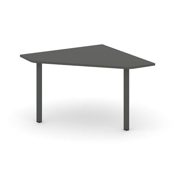 Стайл Проджект Угловой элемент перег. стола SN-6.UPRG-031 Антрацит/Металл Антрацит 1180*1180*750 - Вид 1