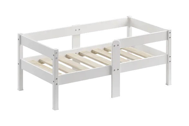 Кровать Легос компакт 700х1400, цвет белый, без ящиков - Вид 4