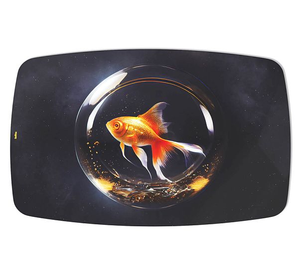 Столешница Sheffilton SHT-TT32 118/77 стекло/МДФ лунная ночь - Вид 1