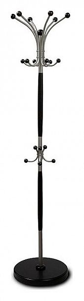 Вешалка-стойка Декарт Д-1 венге/металлик - Вид 1