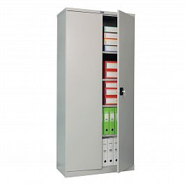 Шкаф металлический офисный ПРАКТИК "СВ-12", 1860х850х400 мм, 41 кг, разборный - Фото предпросмотра