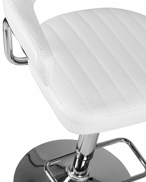 Стул барный DOBRIN CHARLY (белый крокодил) - Вид 7