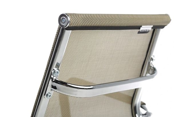 Кресло офисное / Хельмут LB / бронзовая сетка / хром - Вид 7