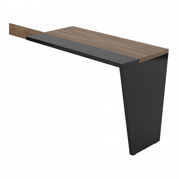 Приставной стол левый Asti 120x60x75 дуб - Вид 1