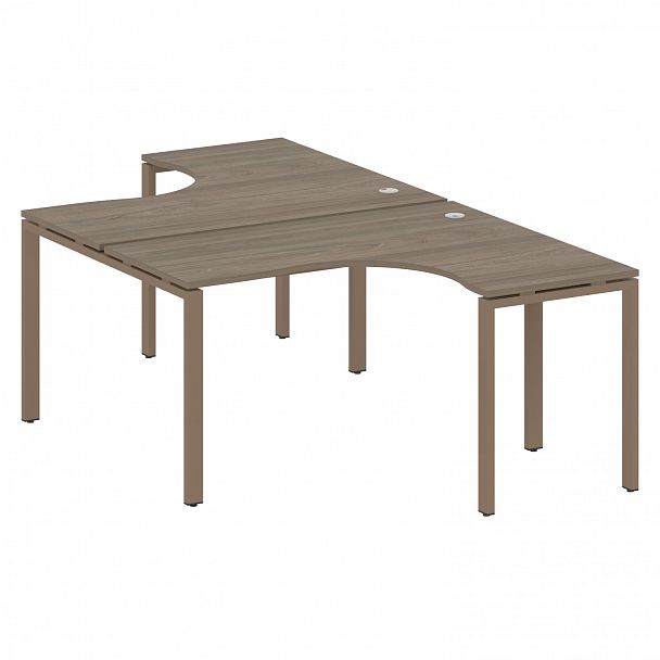 Рабочая станция "Metal System" БП.РАС-СА-2.3 вяз/мокко - Вид 1