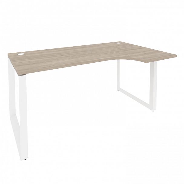 Стол эргономичный "Onix" O.MO-SA-1 дуб аттик/белый - Вид 1