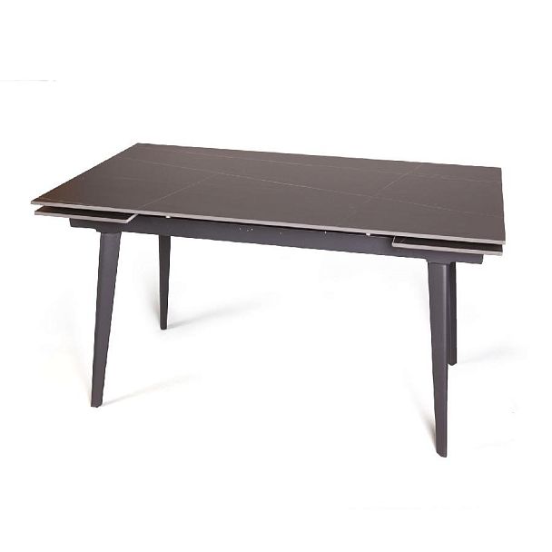Стол раскладной Buren (140+30+30) керамика черный - Вид 4