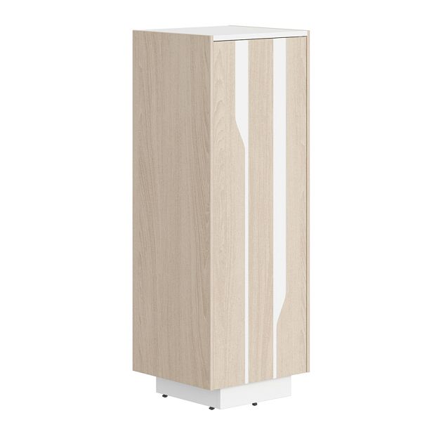Шкаф СФ-574201 Дуб светлый/Белый премиум 464х430х1305 LINE - Вид 1