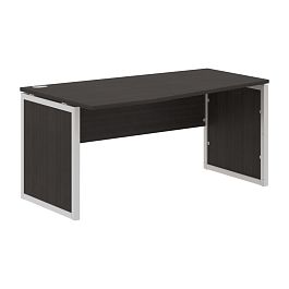 Стол эргономичный XQPCT 169(L) Дуб Юкон Модерн/Алюминий 1600х900х750 XTEN-QP - Фото предпросмотра