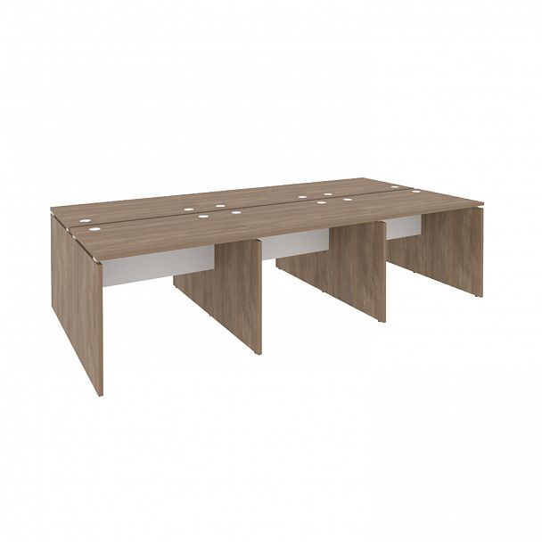 Рабочая станция "Onix" O.D.RS-6.1.7 дуб аризона/белый - Вид 1