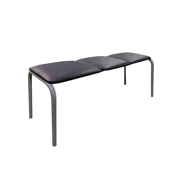 Банкетка Гнутая 3-х мест, раздельное сидение - Вид 1