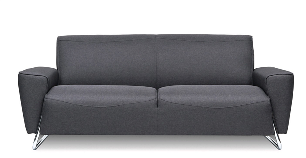 Диван 3-х местный Чикаго 2020*950*840 SWING BLACK "Диваны"  ТО-001947011315 черный - Вид 1