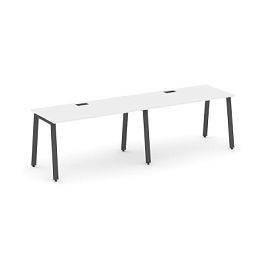 Стайл Проджект Рабочая станция 1 сторон. SN-6A.ORS-003 Белый/Металл Антрацит 2760*600*750 - Фото предпросмотра