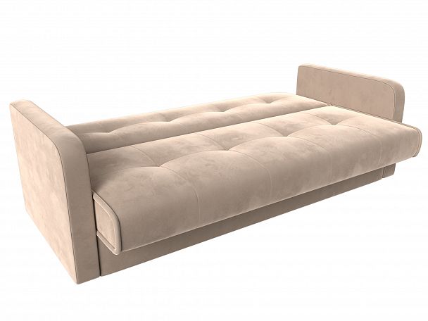 Диван книжка Надежда (полностью велюр бежевый) - Вид 6