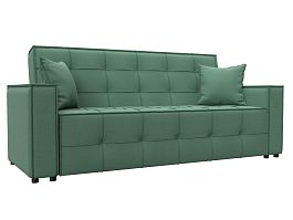 Диван-книжка Лига-067 Рогожка зеленый - Фото предпросмотра