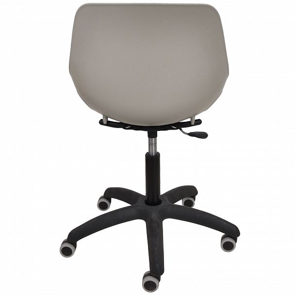 Стул "Q5 SW КРЕСЛО на черной Крестовине Somalia", серый - Вид 3