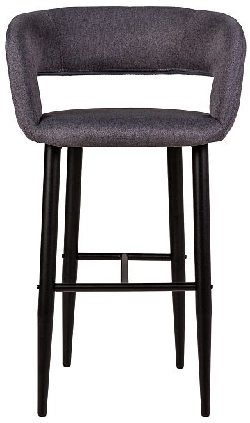 Кресло бар. Hugs Тм.Сер/Черный - Вид 3