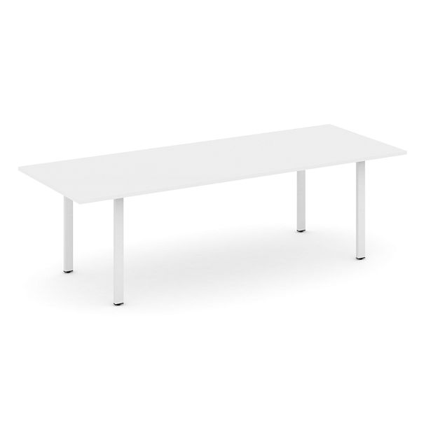 Style Project Direct Direct Стол переговорный SN-6P.SPRG-258.3 Белый/Металл Белый 2580*980*750 - Вид 1