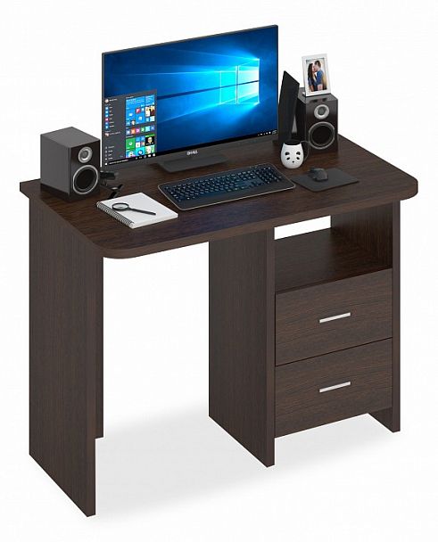 Стол письменный Домино Lite СКЛ-Прям100Р Венге - Вид 1