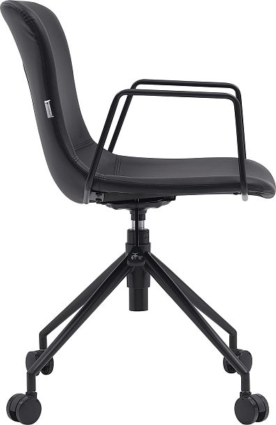 Операторское кресло Everprof Expo (Экспо) Экокожа Черный - Вид 3