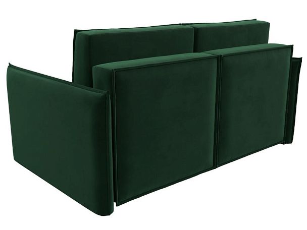 Диван прямой Либерти мини Велюр зеленый - Вид 6