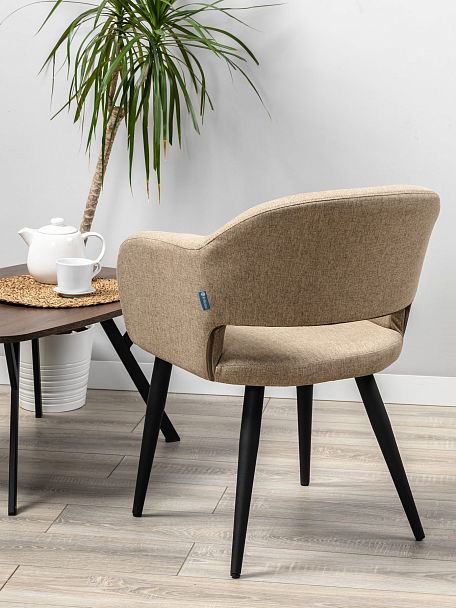 Кресло Oscar Браун/Чёрный - Вид 8