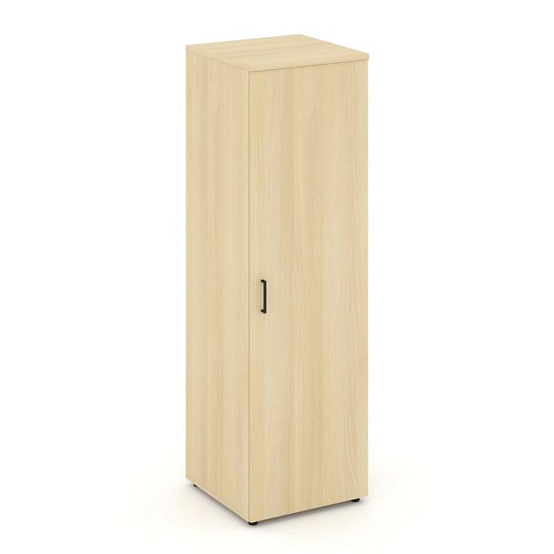 Стайл Проджект Гардероб узкий глубокий SN.GB-002 Акация Лорка/Черный Ручки 600*600*1982 - Вид 1