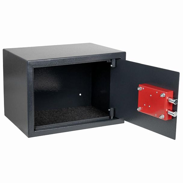 Сейф мебельный DASWERK SC-250KL (250х350х250 мм), ключевой замок, графит, 291342 - Вид 8