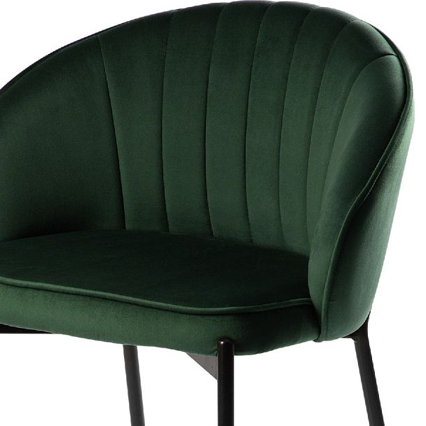 Полубарный стул Миэль зеленый/черный - Вид 6