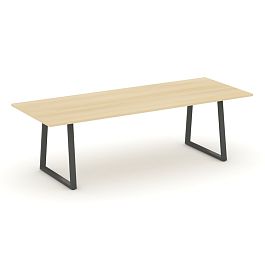 Style Project Direct Direct Стол переговорный SN-6T1.SPRG-258.3 Акация Лорка/Металл Антрацит 2580*980*750 - Фото предпросмотра