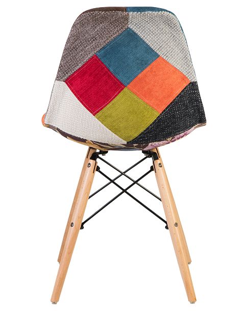 Стул обеденный LMZL-PP623 (ножки светлый бук, цвет сиденья мозаика) - Вид 5