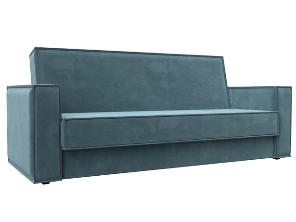 Диван-книжка Куба Велюр бирюзовый - Вид 1