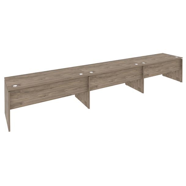 Onix Рабочая станция O.RS-3.4.7 Тиквуд темный 4740*720*750 - Вид 1