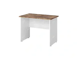 TANDEM RTD017-100-SH Стол прямоугольный ун-й 1000х600х750 Таксония шоколадная/Белый - Фото предпросмотра