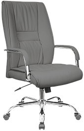 Кресло Everprof Kent TM Экокожа Серый - Фото предпросмотра